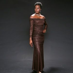 Tadashi Shoji, gently worn,  elegant, evening gown